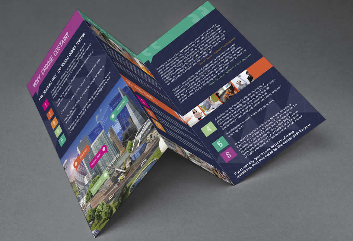 Costain Tri-Fold Leaflet